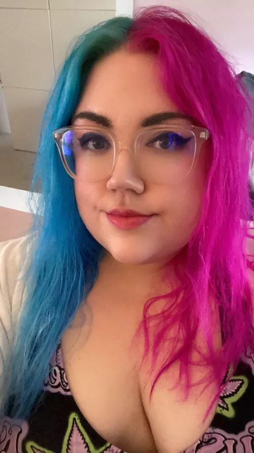 new hair 💙🩷 by ssbbwk