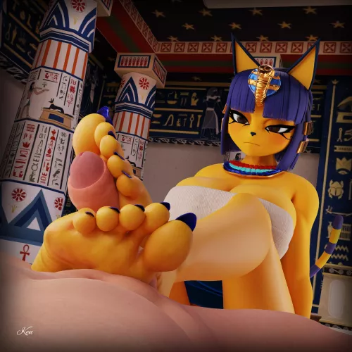 Ankha [Animal Crossing] (Kenaga)  by Kyoto709