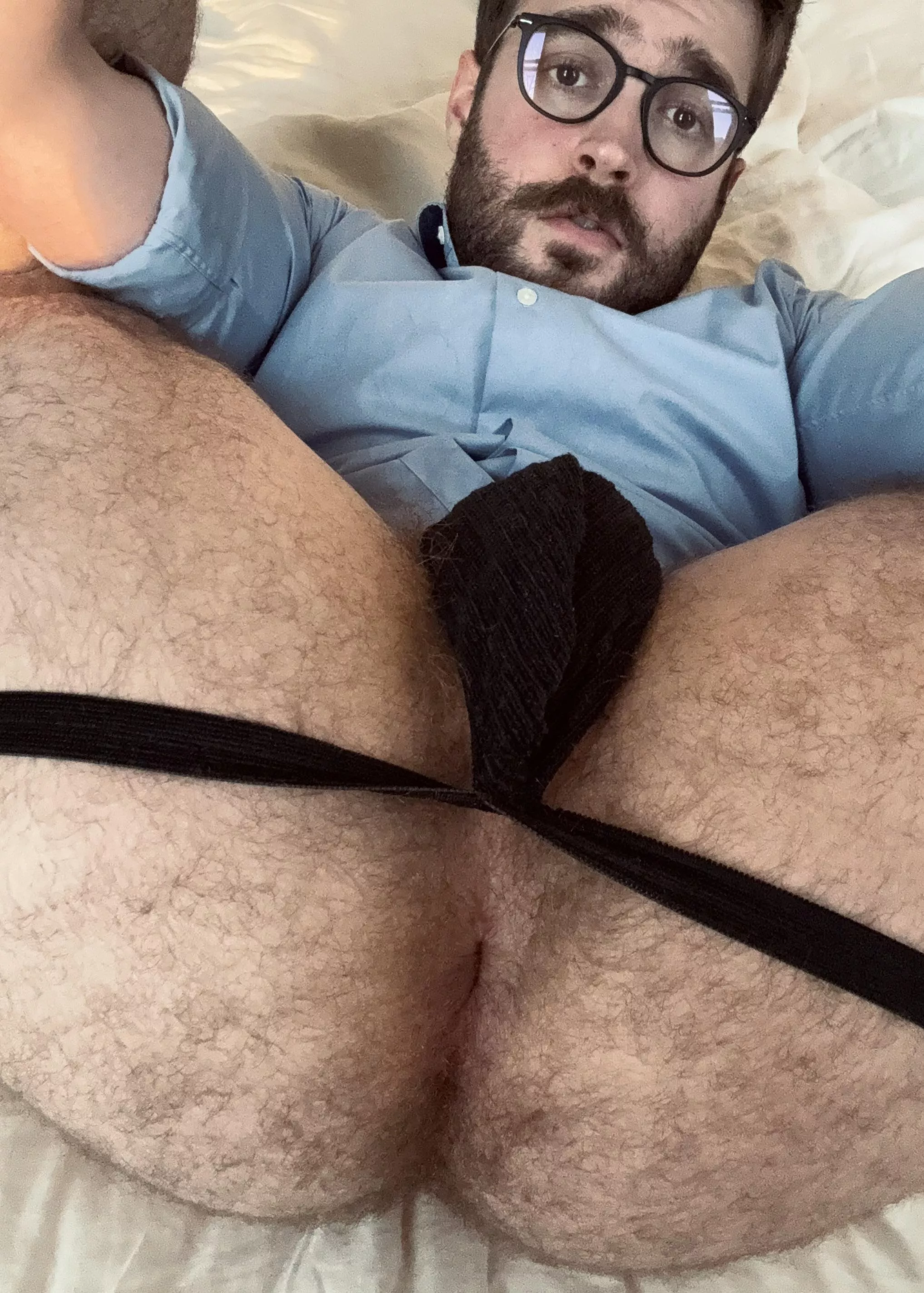Home from work and need my hairy ass ate  posted by HumbleFix7056