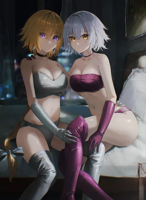 Jeanne d'arc & Alter [Fate/GO] by CheetahSperm18