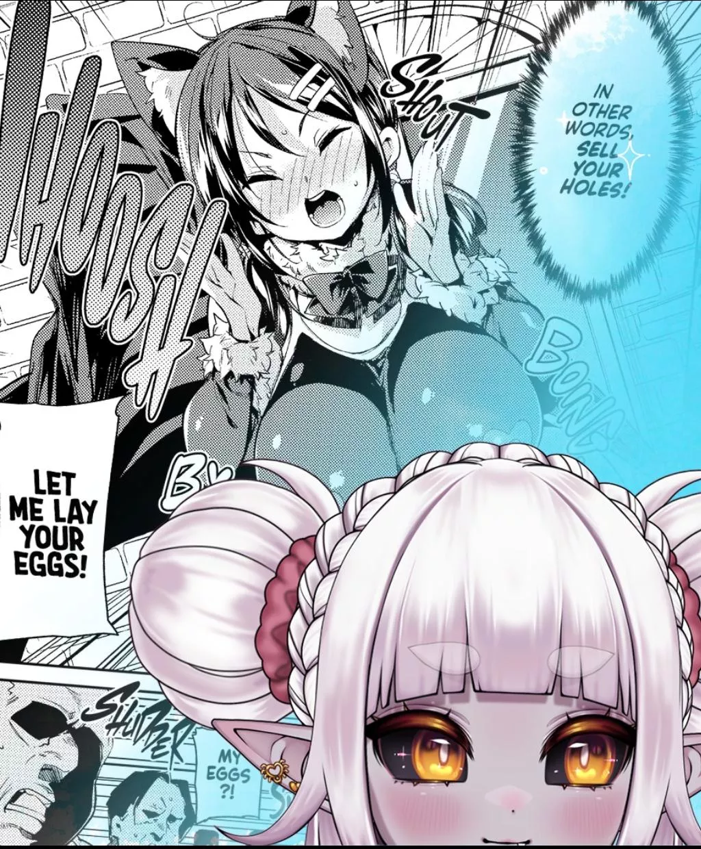 LF Mono Source: in other words, sell your holes!, shout, whoosh, let me lay your eggs!, shudder, my eggs?! posted by Loose_Hyena_5135