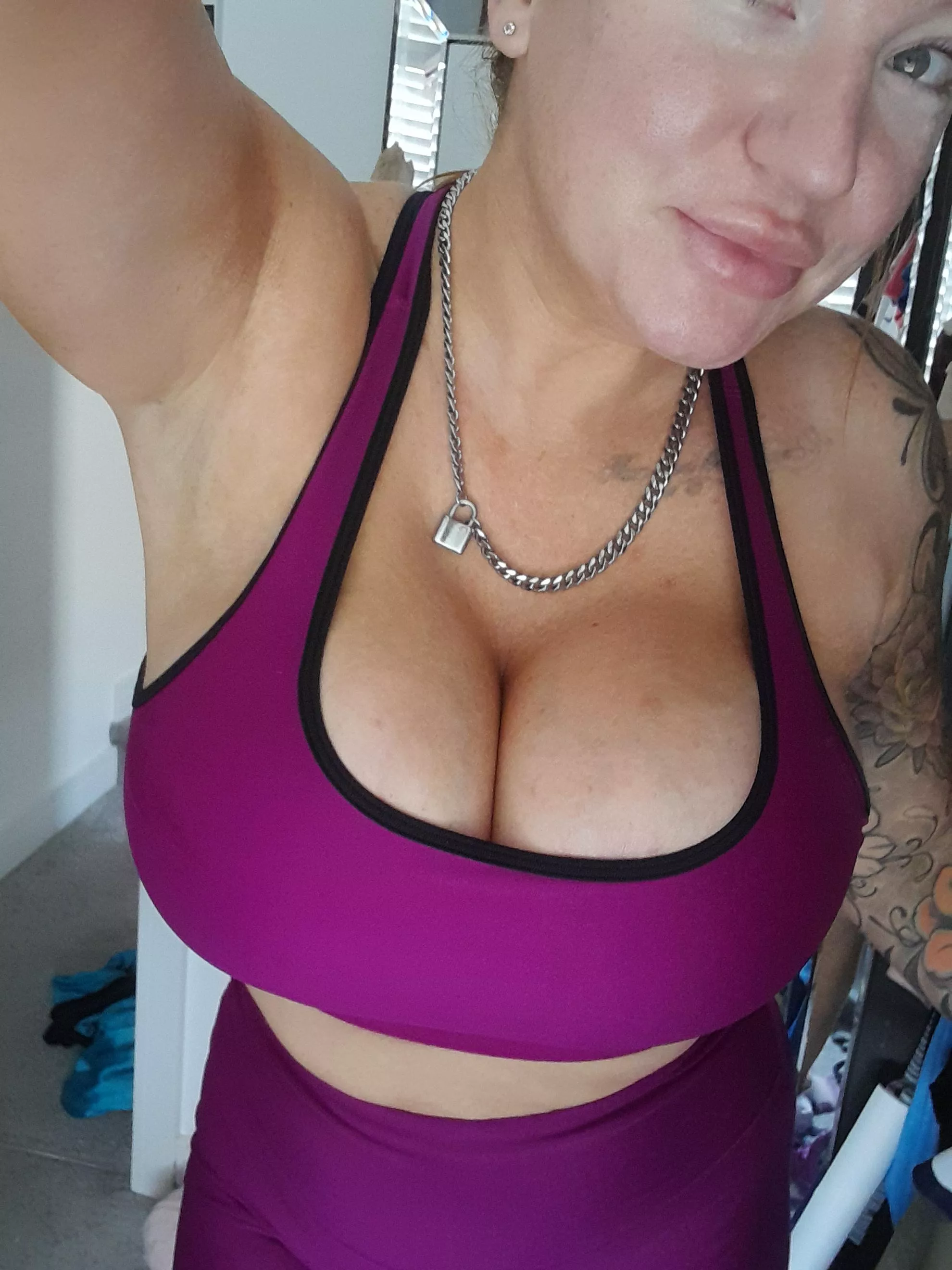 They do get squeezed into small tops posted by KansasClitty