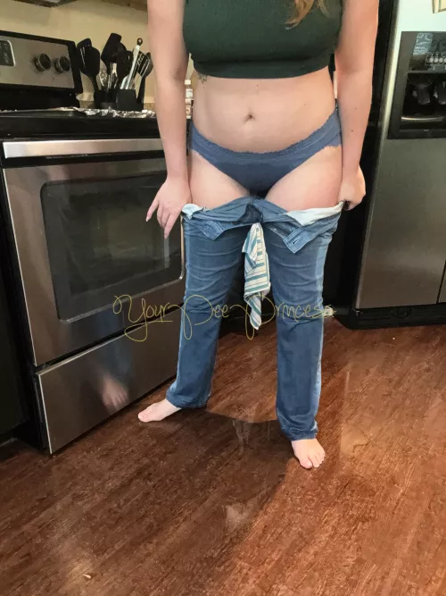 Wettting my jeans AND my panties is like the best combo 🤩 by YourPeePrincess