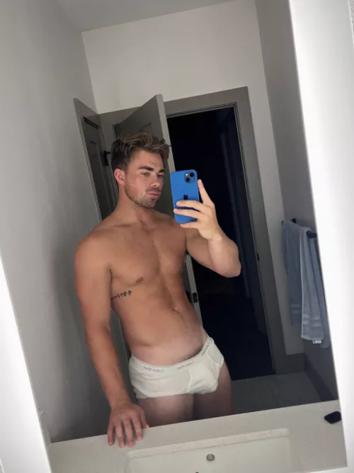 Would you stare at my bulge if we were at the same beach? by Kir4oBoikovKokor4ev