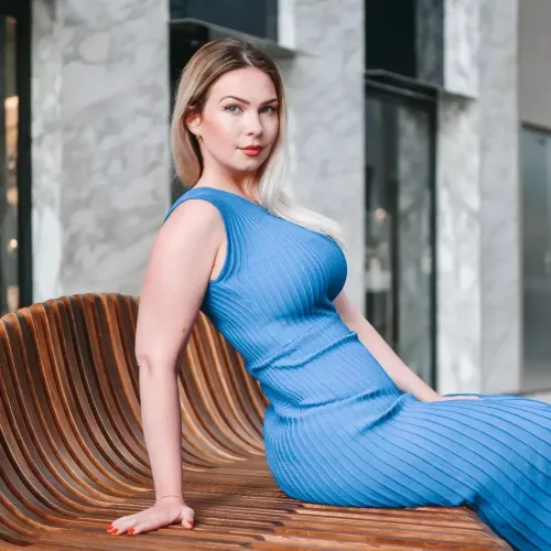 blue dress by figurephilosopher