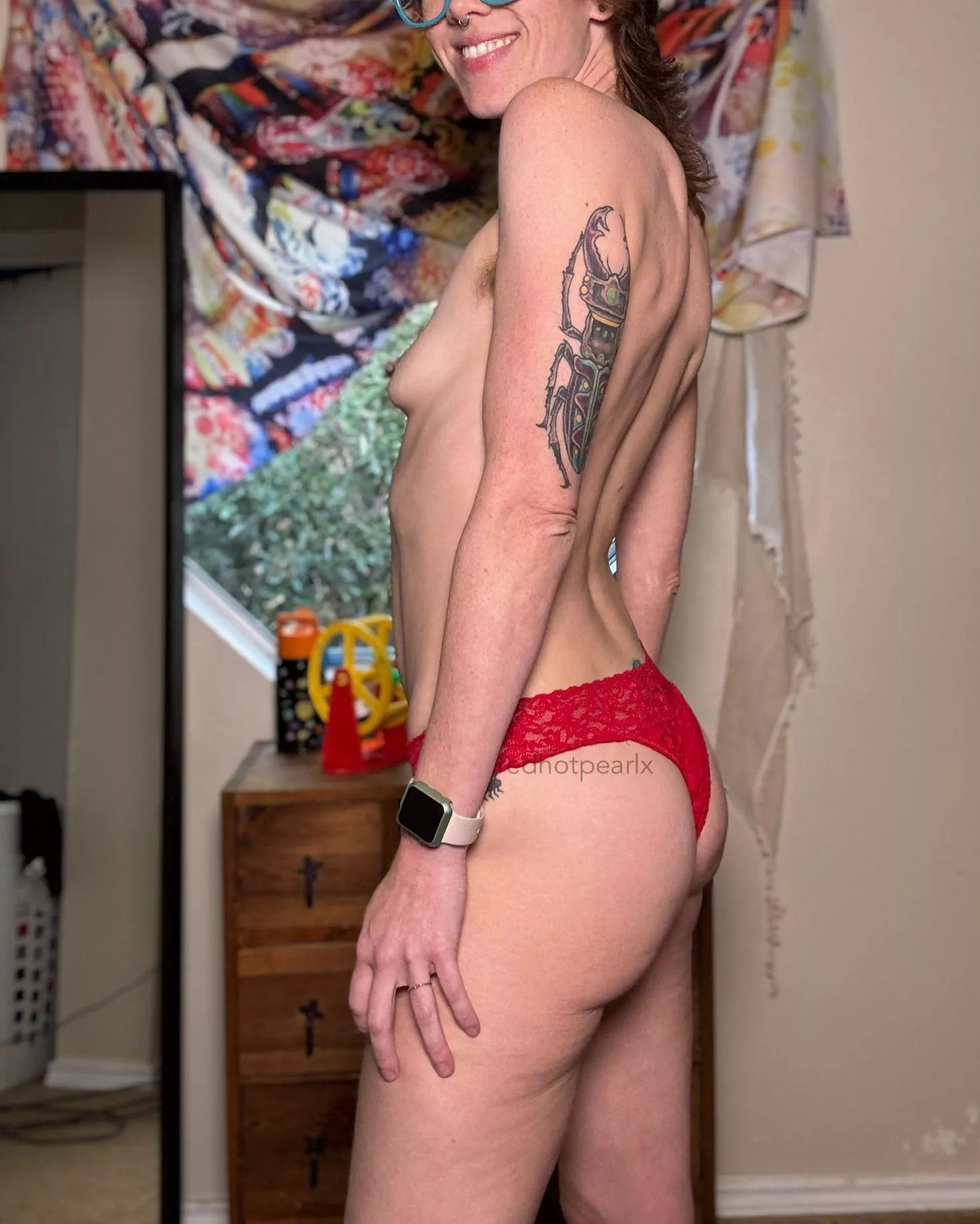 fiery baby ❤️‍🔥 posted by redhotpearlx