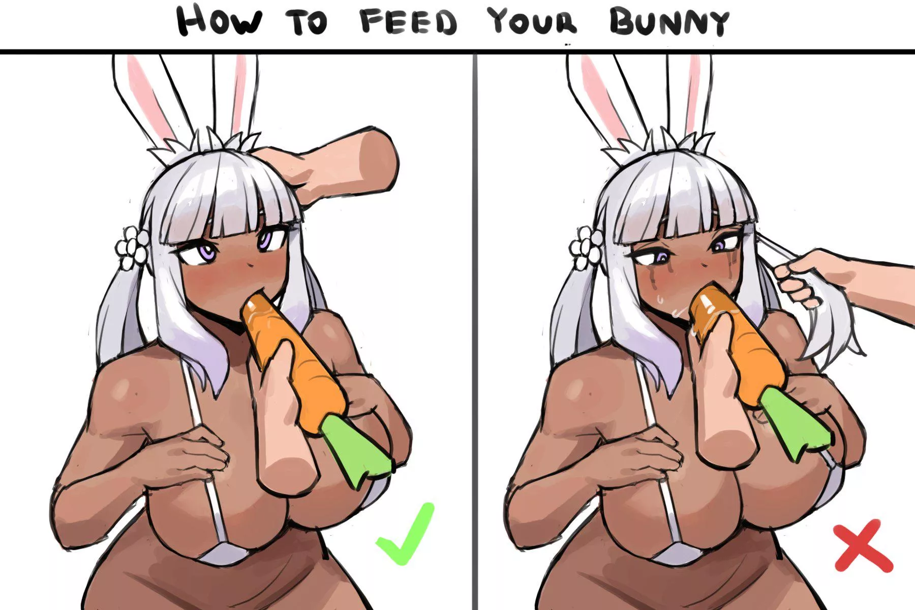 How to feed your bunny (Donburikazoku) posted by x-LeananSidhe-x