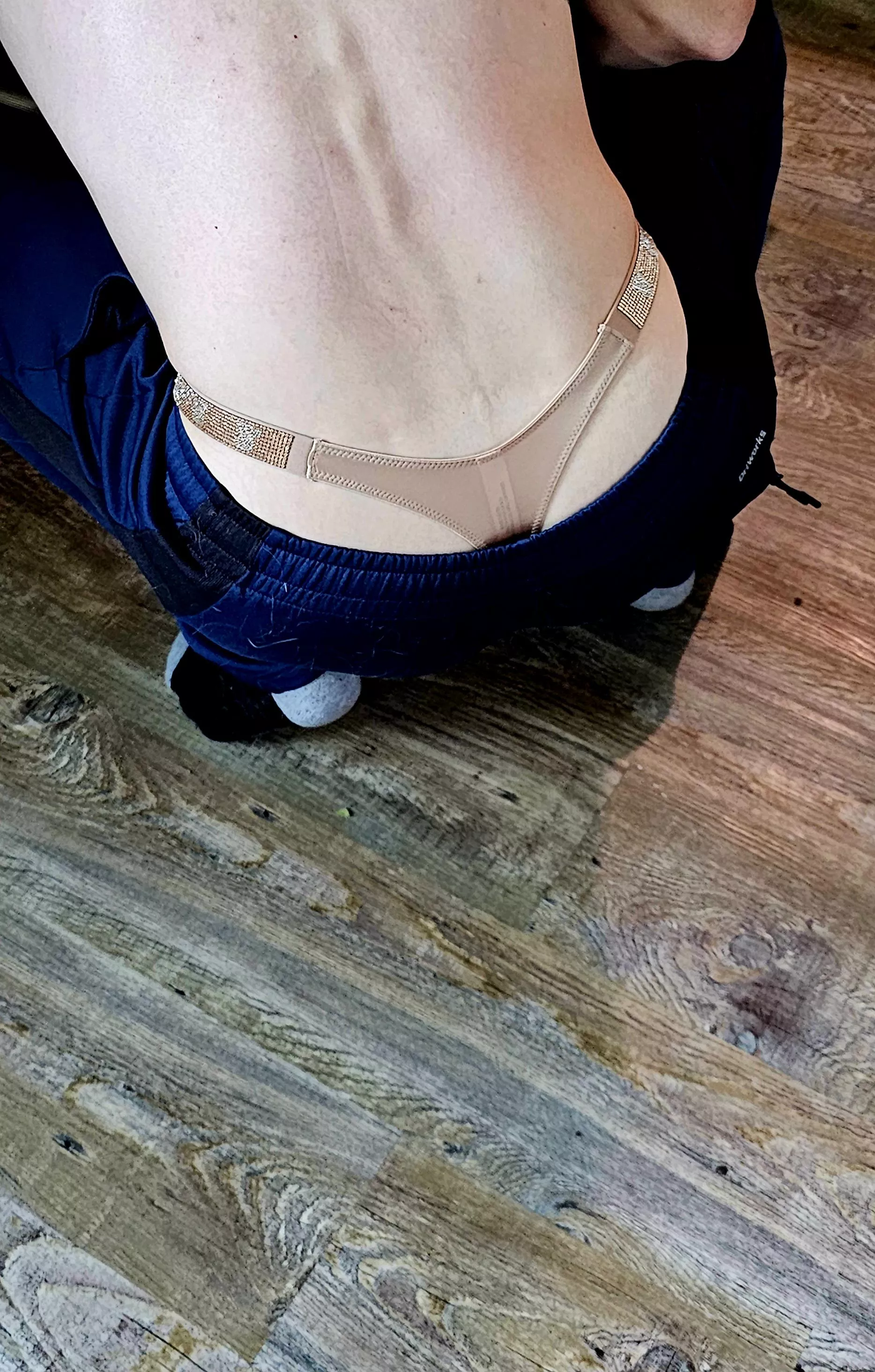 I absolutely love letting my thong slip posted by Human_Pop_9853