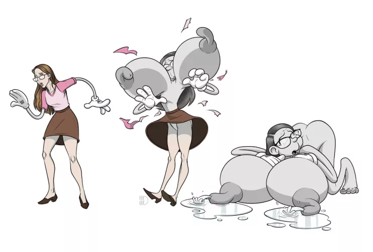 Jenny Nicholson gets toonified (by Tittydispenser) by titty_dispenser