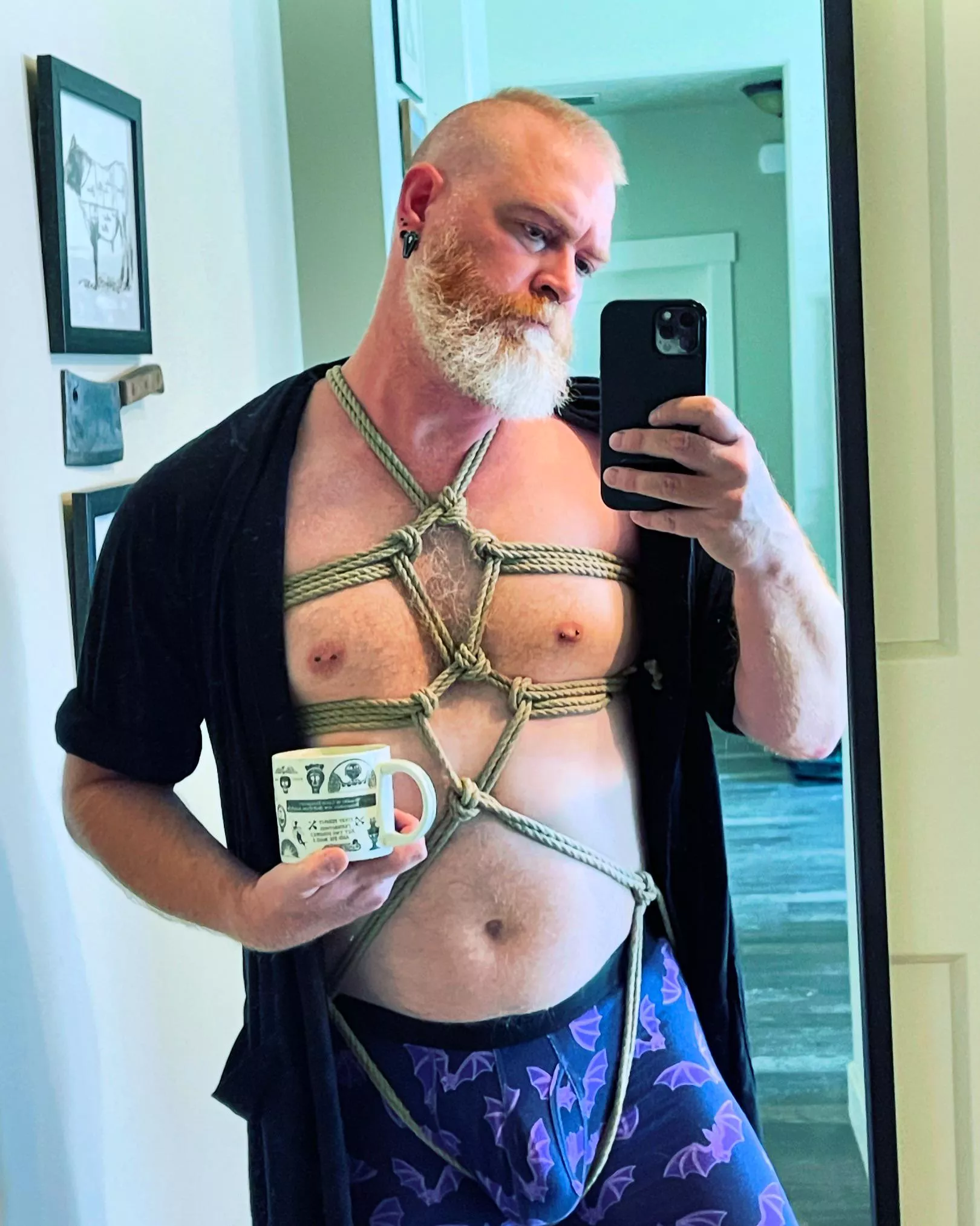 Hishi harness (modified) for today's tie posted by cpschel