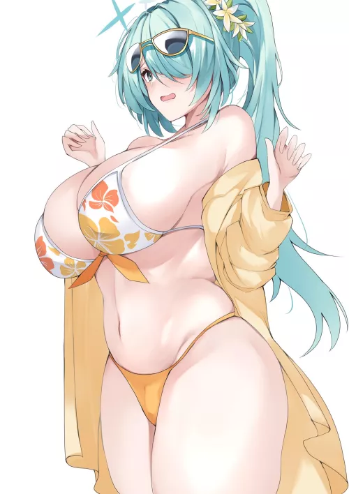 Thick Hiyori [Blue Archive] by konosubak