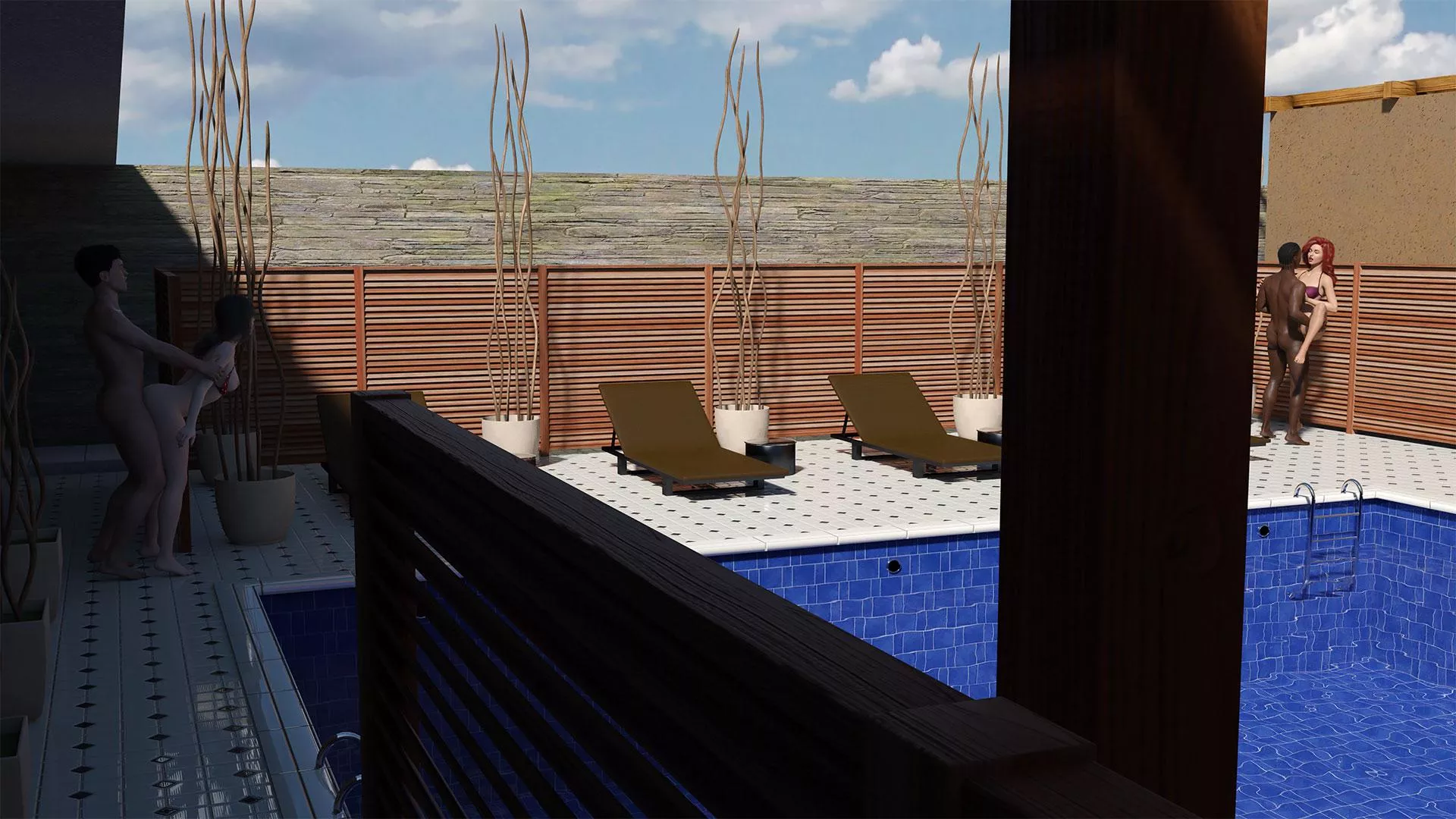 Angie in a Cheating Orgy in My Summer of InsanErotica posted by insanerotica