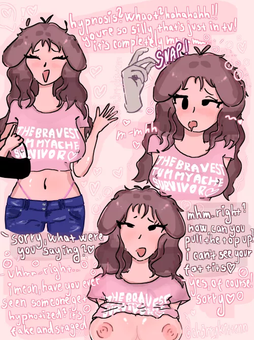 cheeky puppygirl gets hypnotized [character - cookie (oc)] (ch3rrykittenn) by txmatojuicee