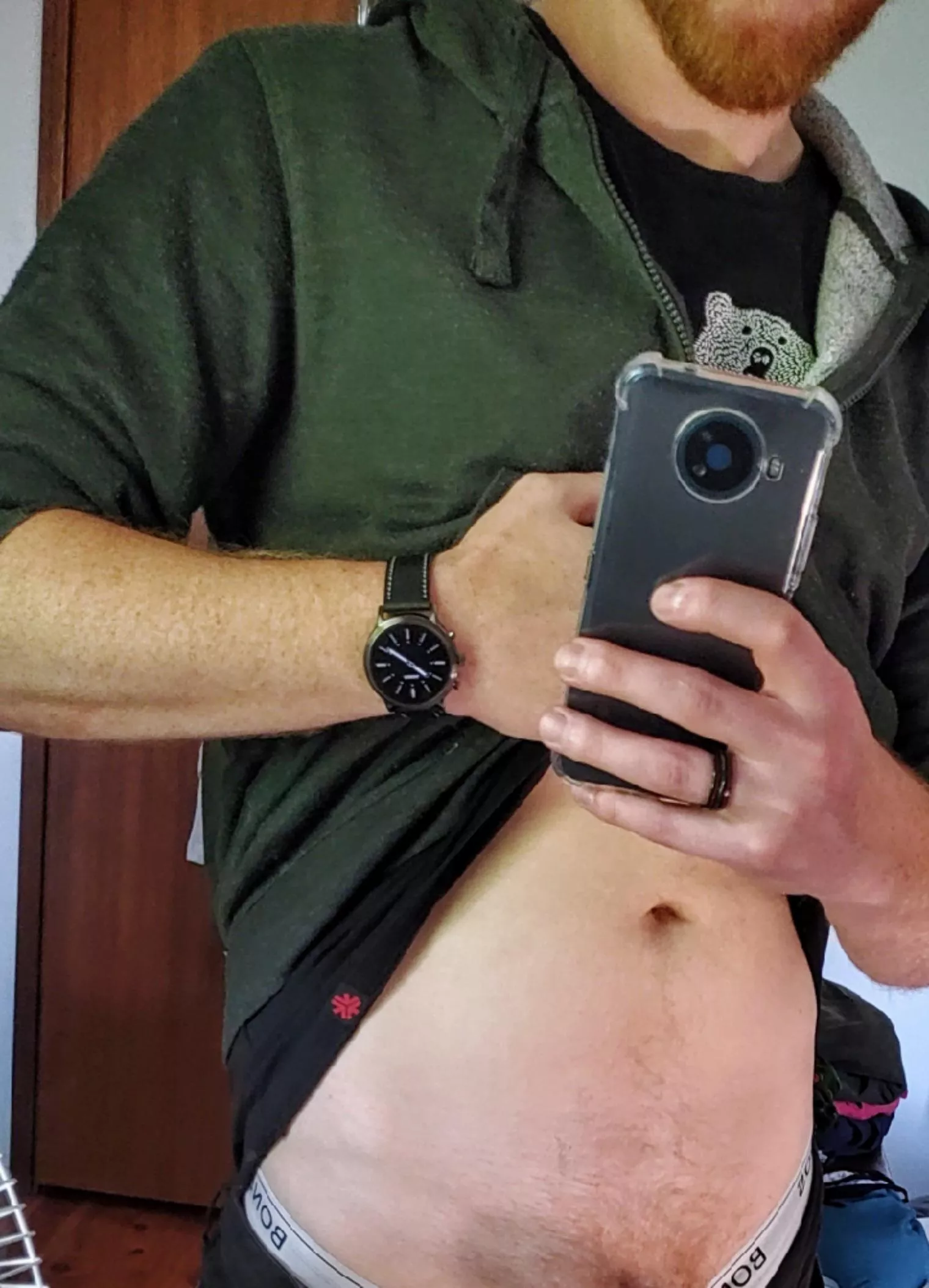 Ginger in the mirror posted by SomeUnknownGinger