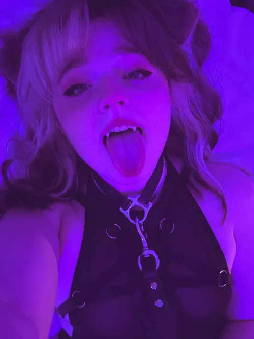 I’ll be a very good girl, if you give me a treat~ if you don’t.. I’ll bite ♡ by ChibiMochiMew