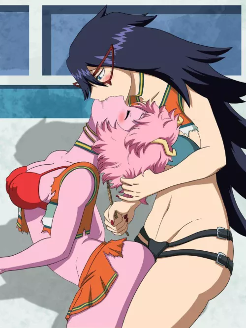 Mina Ashido and Nemuri Kayama [My Hero Academia] by FutaAffection