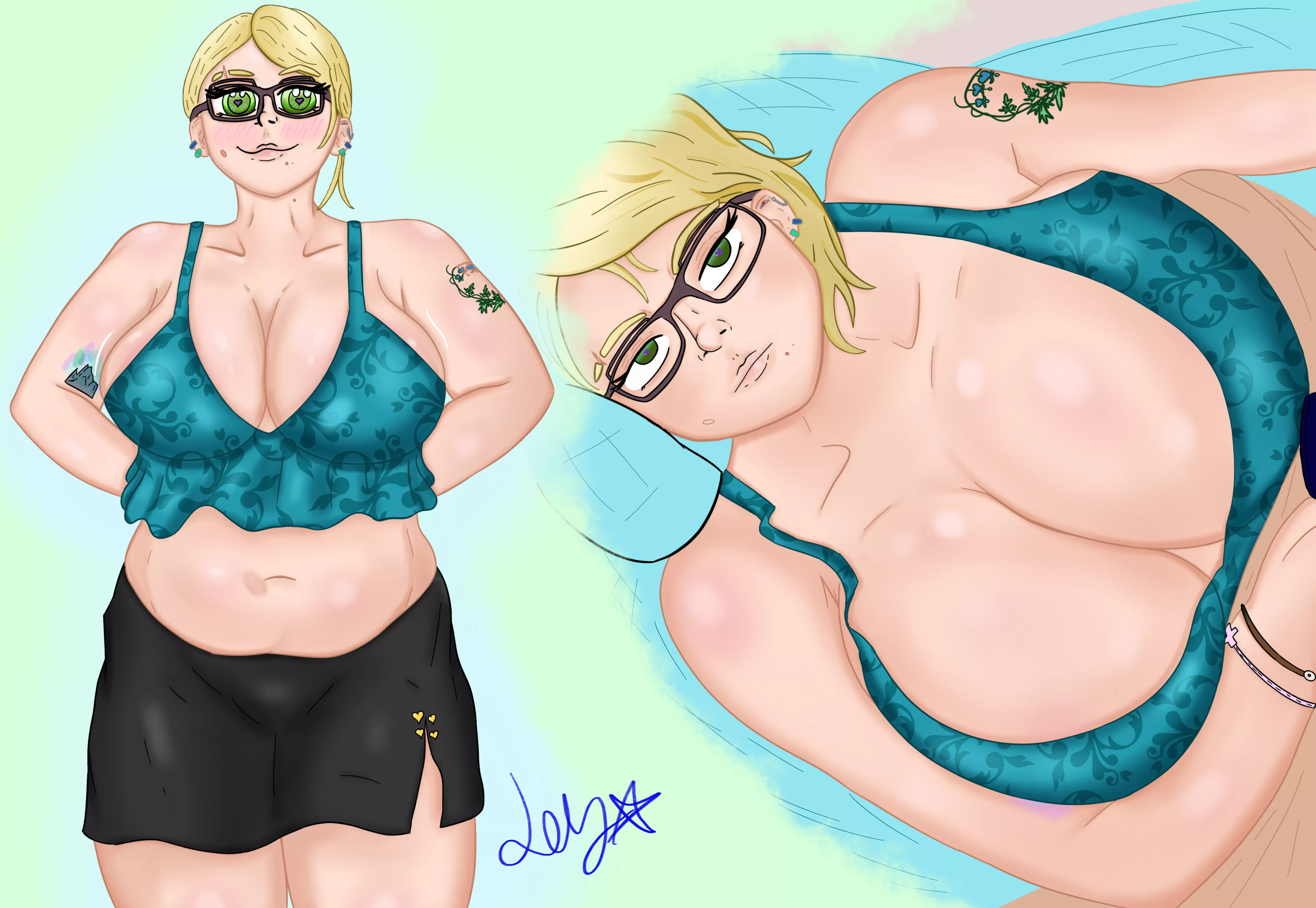 My girlfriend posted by jfode11