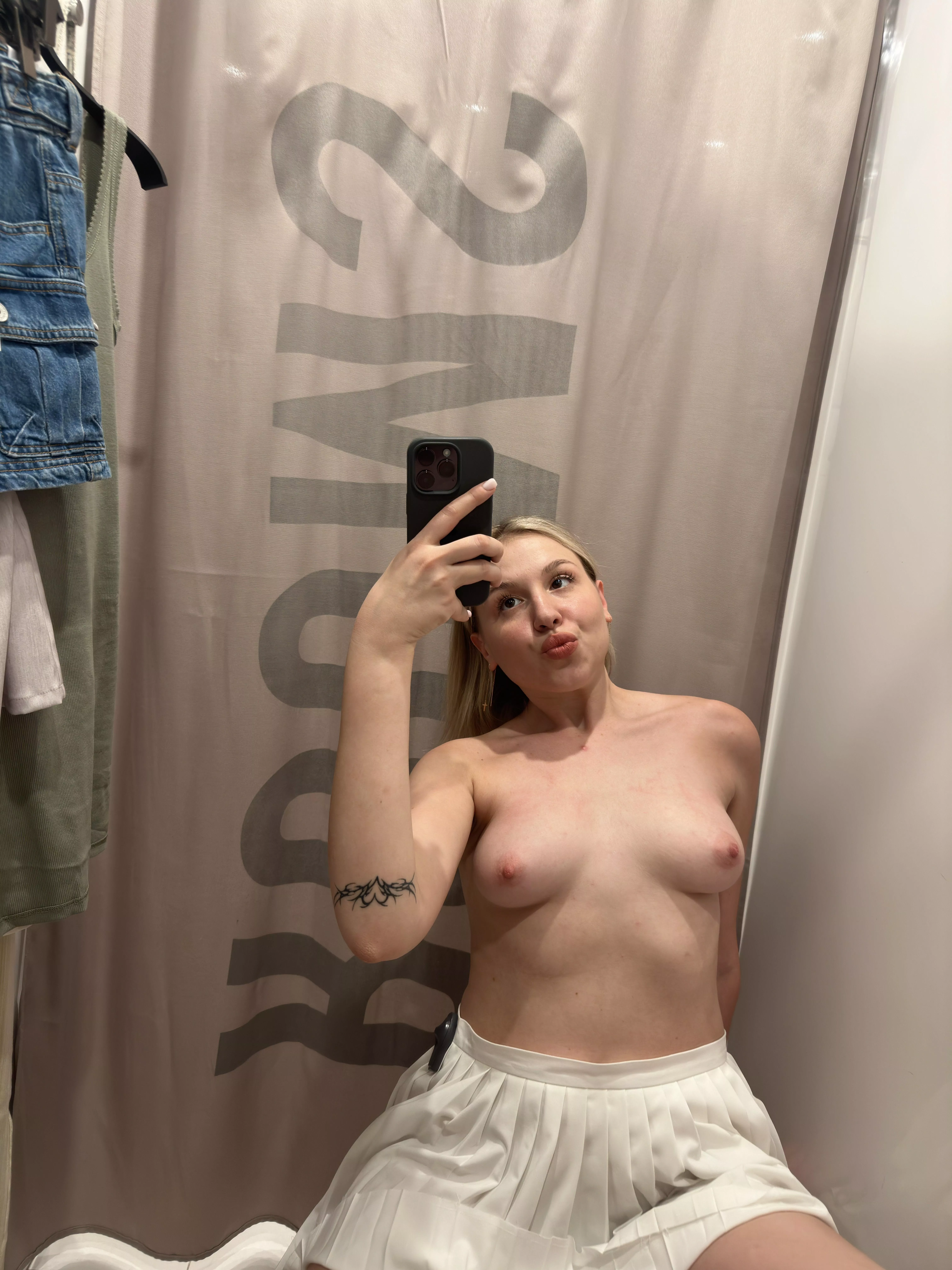 My natural tits have very sensitive nipples, and I'm already turned on posted by Secretjuliet