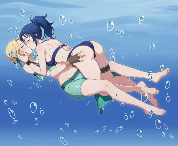 Underwater Makeout [Fire Emblem] by A_MASSIVE_PERVERT