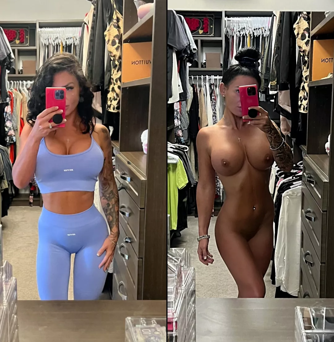 What the guys at the gym get to see VS what the guys of reddit get to see now posted by His_Exotic_Vixen