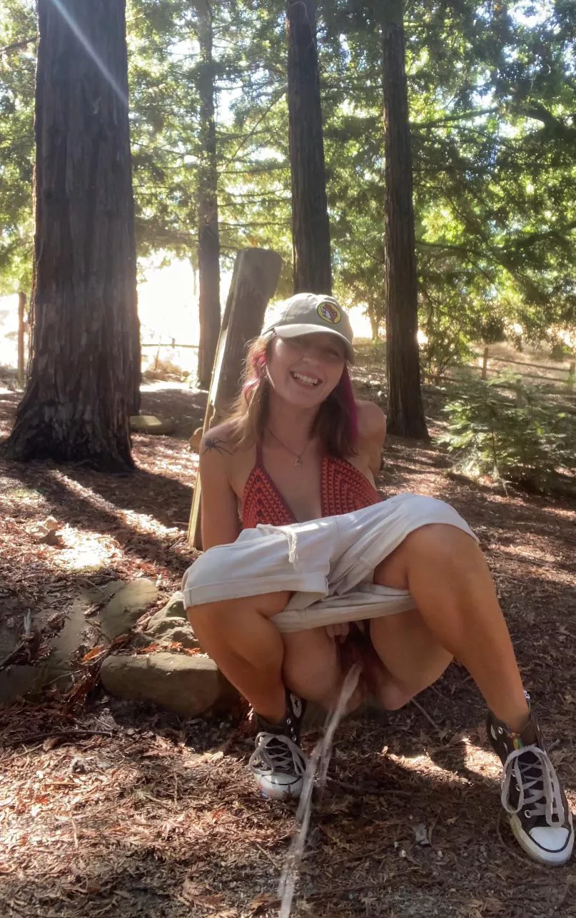 What would you do if you caught me peeing out in public? I’m always hoping someone with a pee fetish stumbles across me 😈 posted by Critical-Storm1675