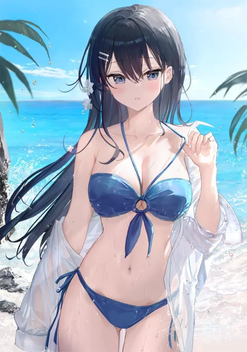 Blue Bikini  by CheetahSperm18