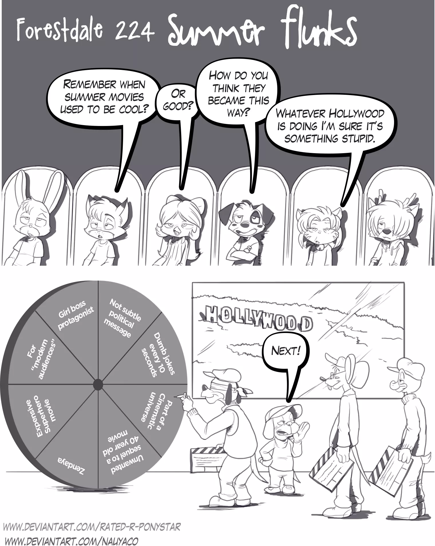 Forestdale 224: Summer Flunks (By Nauyaco and Talos Lives) posted by christhegamer96