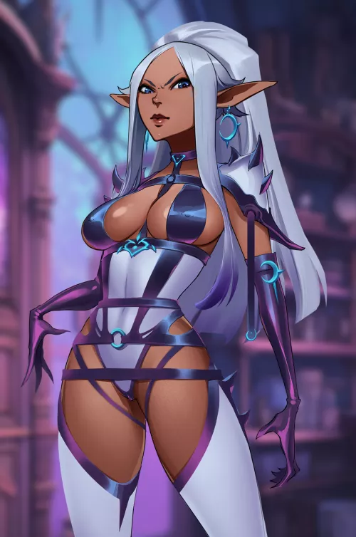  Hot elven girl (Ninego) [The Veil Chronicles: Nix University]  by NoN-Hydra