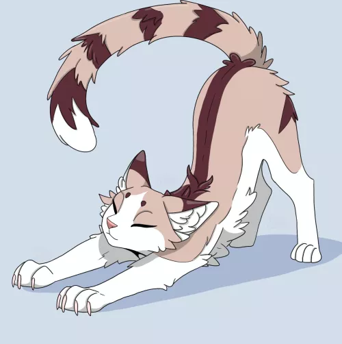 I drew an “Oooo big stretch” today! by Vex_the_Sinner