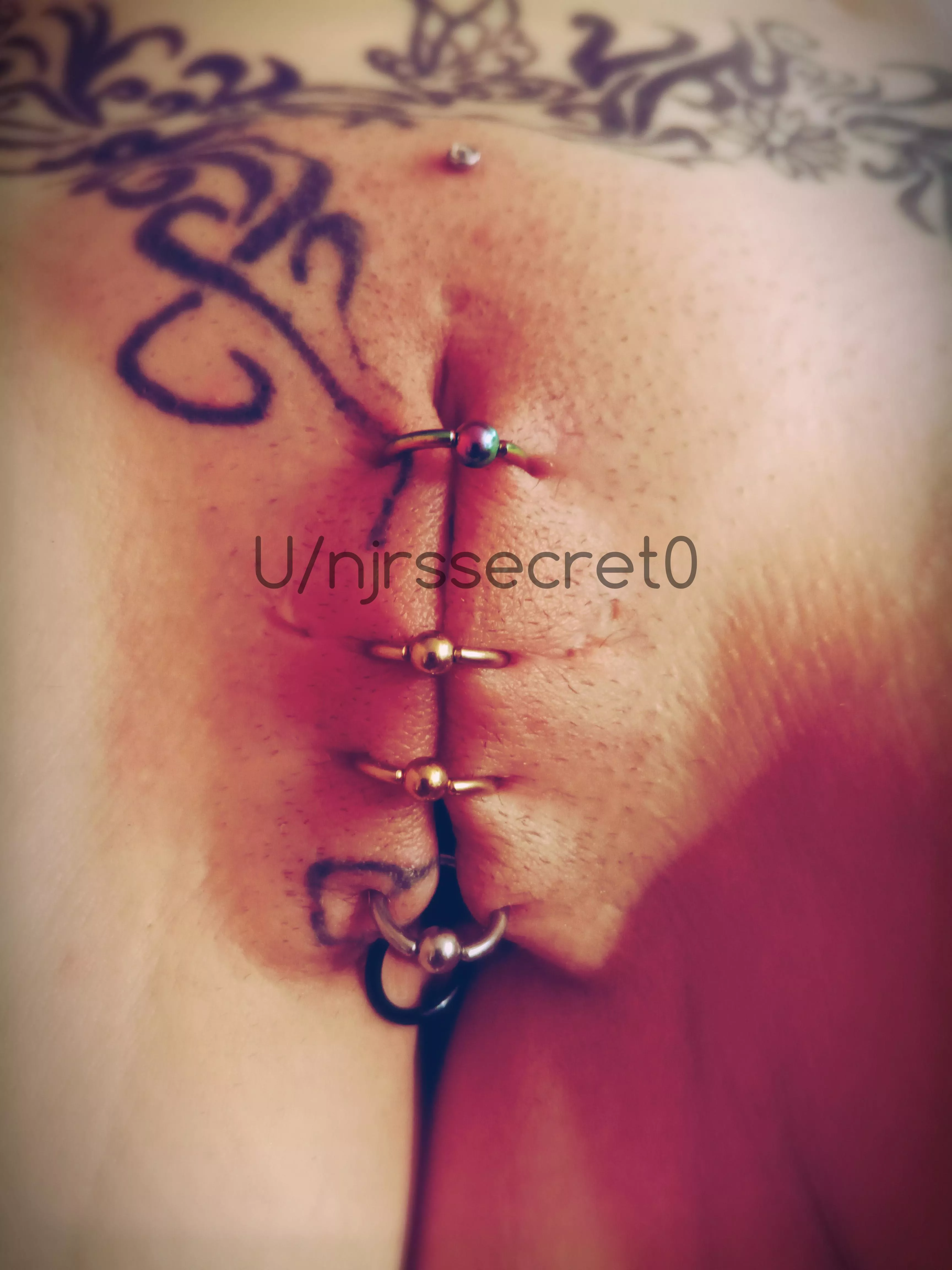 Love my chastity piercings  posted by njrssecret0