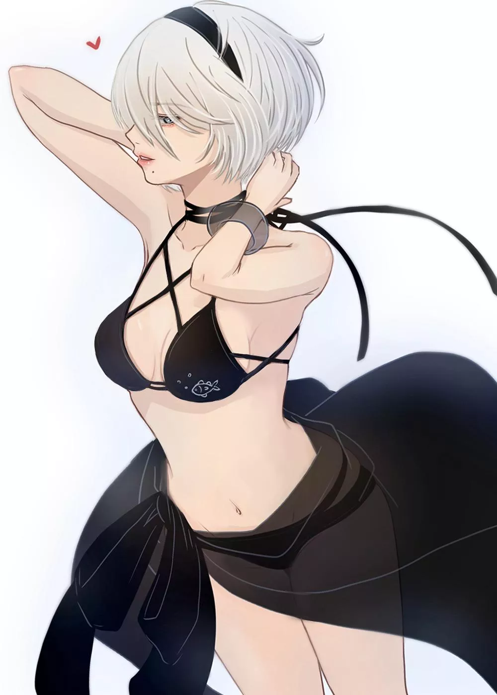 Summer 2B by Mitsuki_nite posted by Knight_Prime_4597
