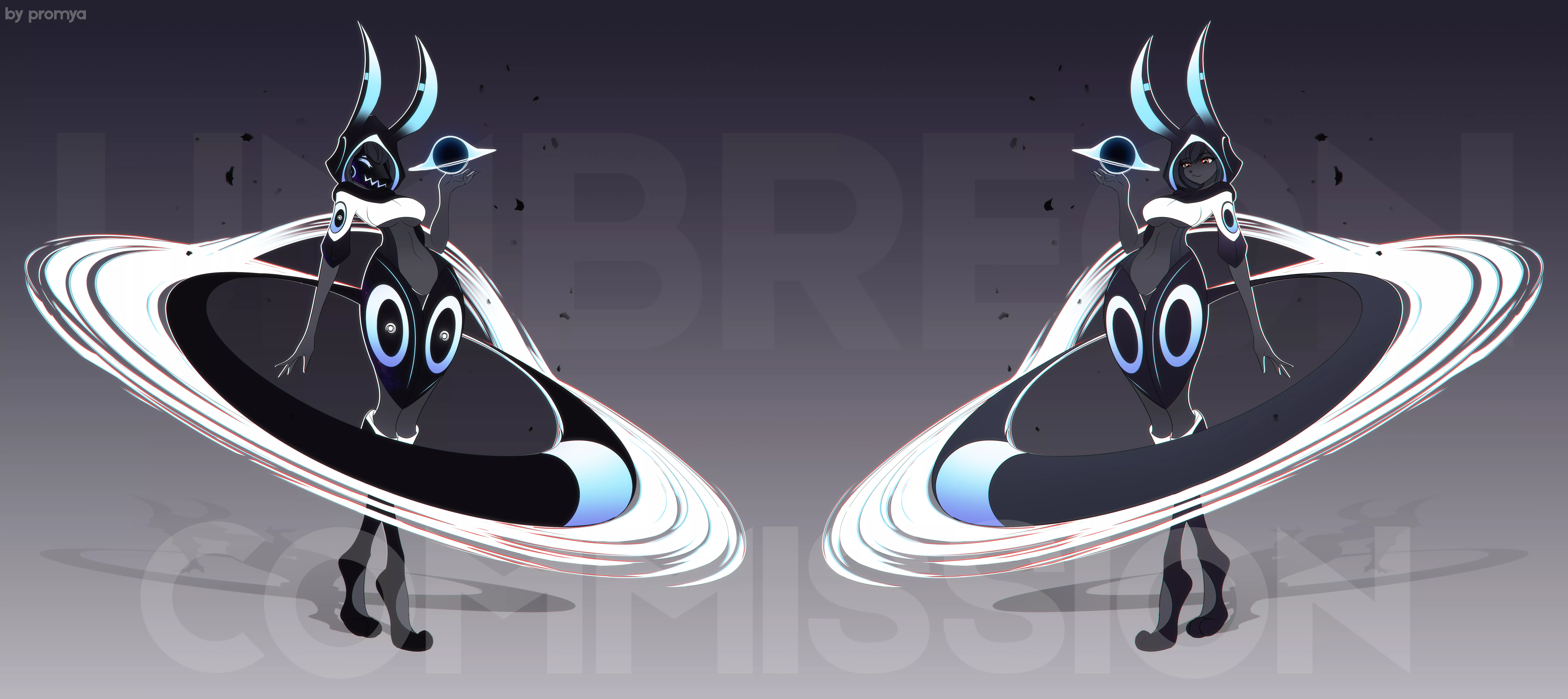 The Robo-Umbreon commission is complete 💫 posted by Either_Quantity4385