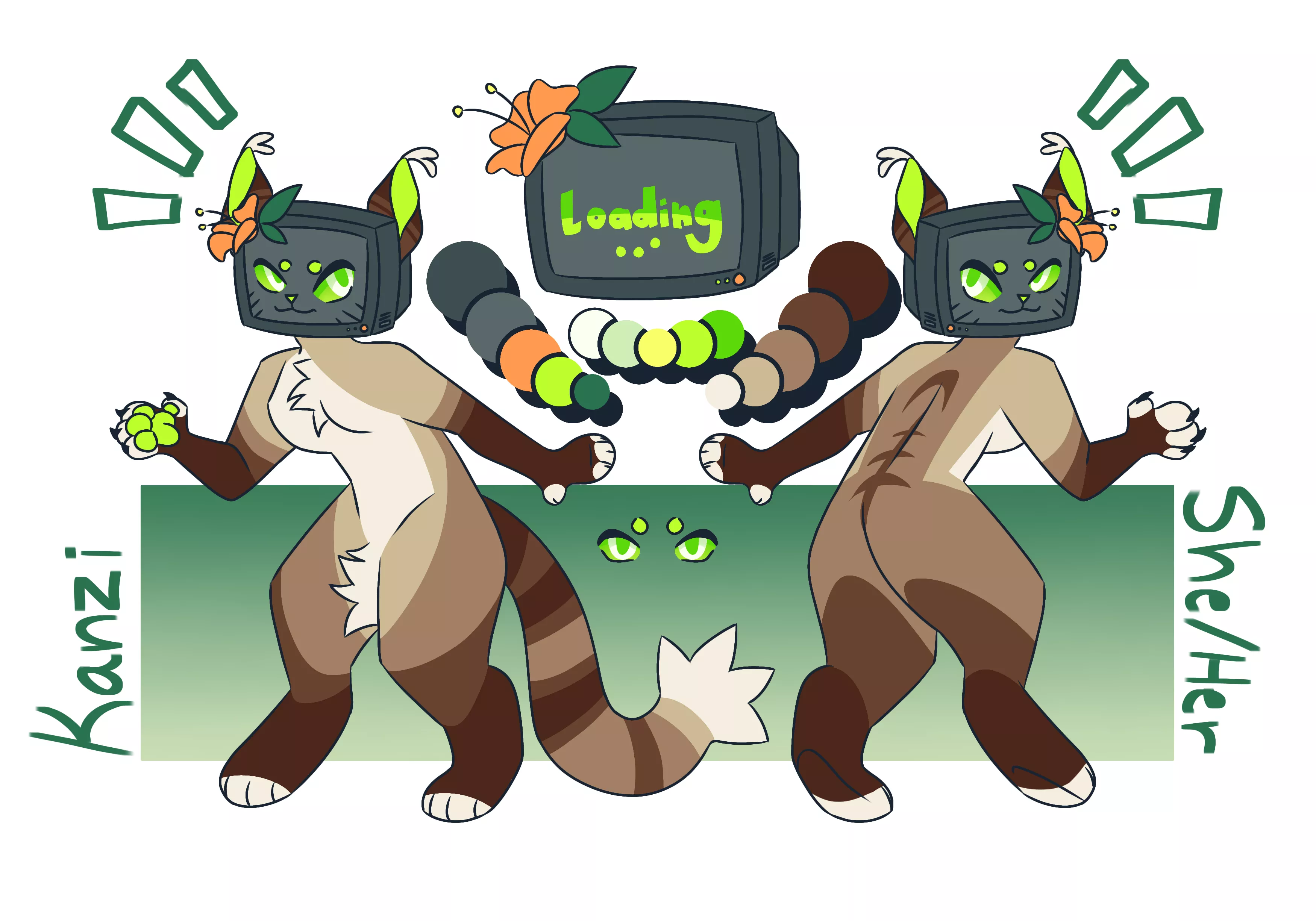 TV Cat! What's your most unique sona?  posted by primsaphobia