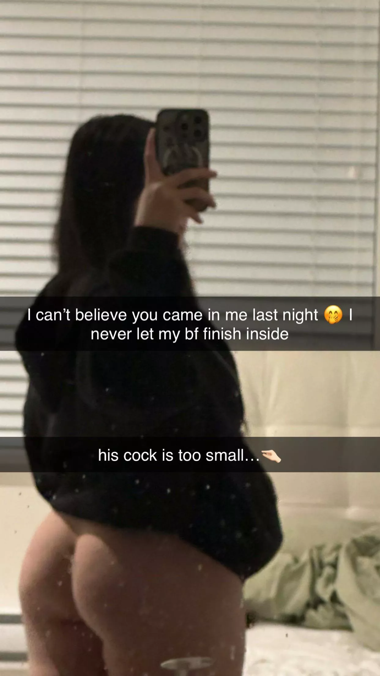 POV: my bf was out and you creampied my Asian pussy last night (18 Asian) posted by annalovesdumplings