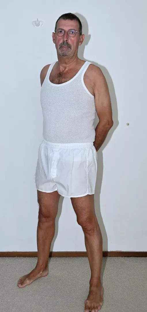 Classic white shorts, starched posted by PopeInnocentiusXV