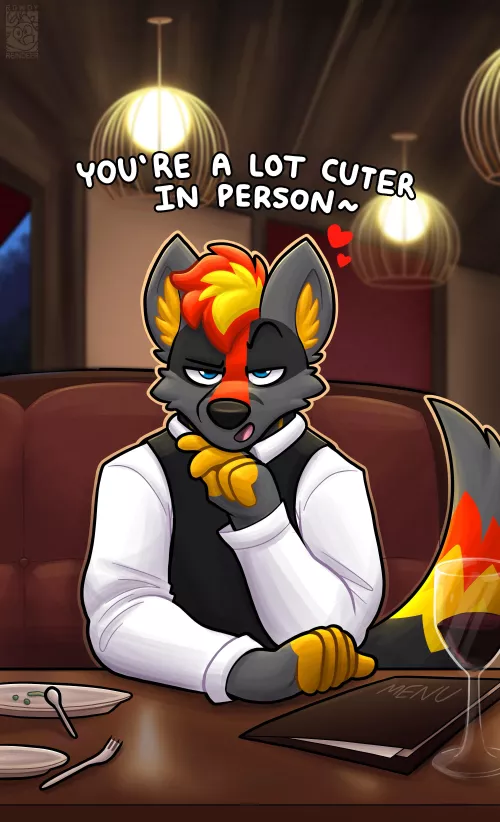 He asked you out 💕 (art by me) by MaddyReindeer