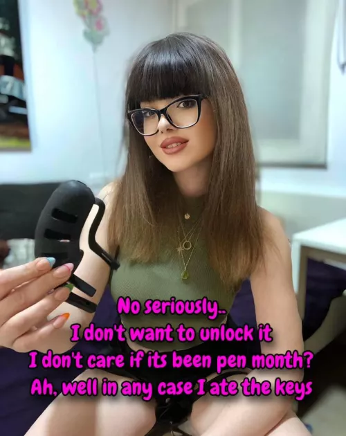 I just ate the keys [oc] by Goddessmaude