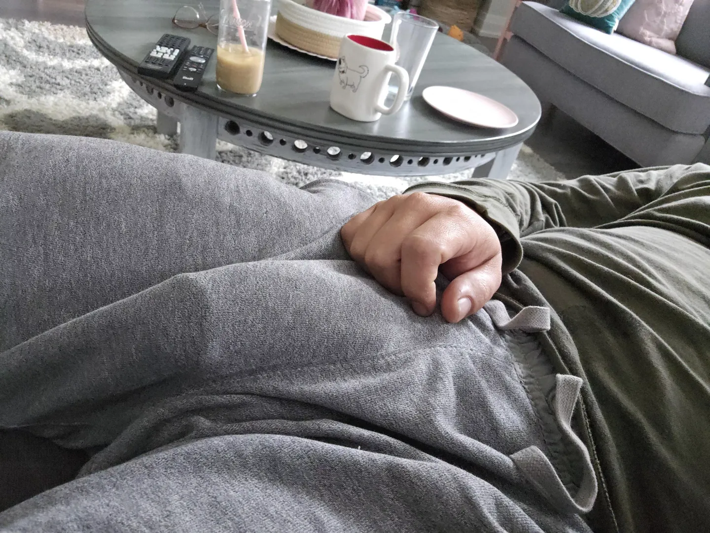 I think that Gray is my color  posted by Acceptable_Purple920