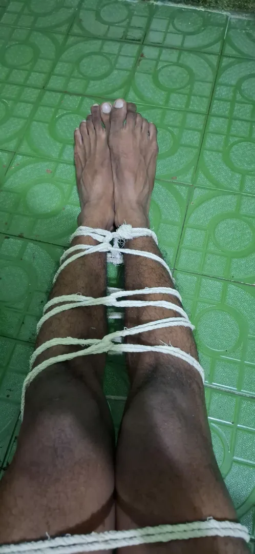 My first tie posted by shibari4