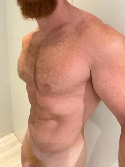 Run your hands on my hairy ginger fuzz coat! by Ok-Philosopher-9562