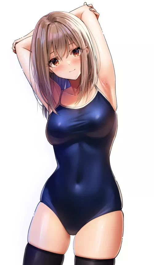 Teasing with her armpits by McKnight94