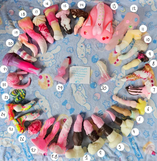 WTS/WTT dessert themed toy lot by BattyBombshell