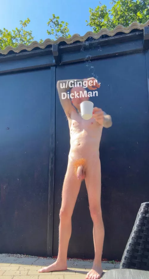 Are you coming for coffee or cock?  by GingerDickMan