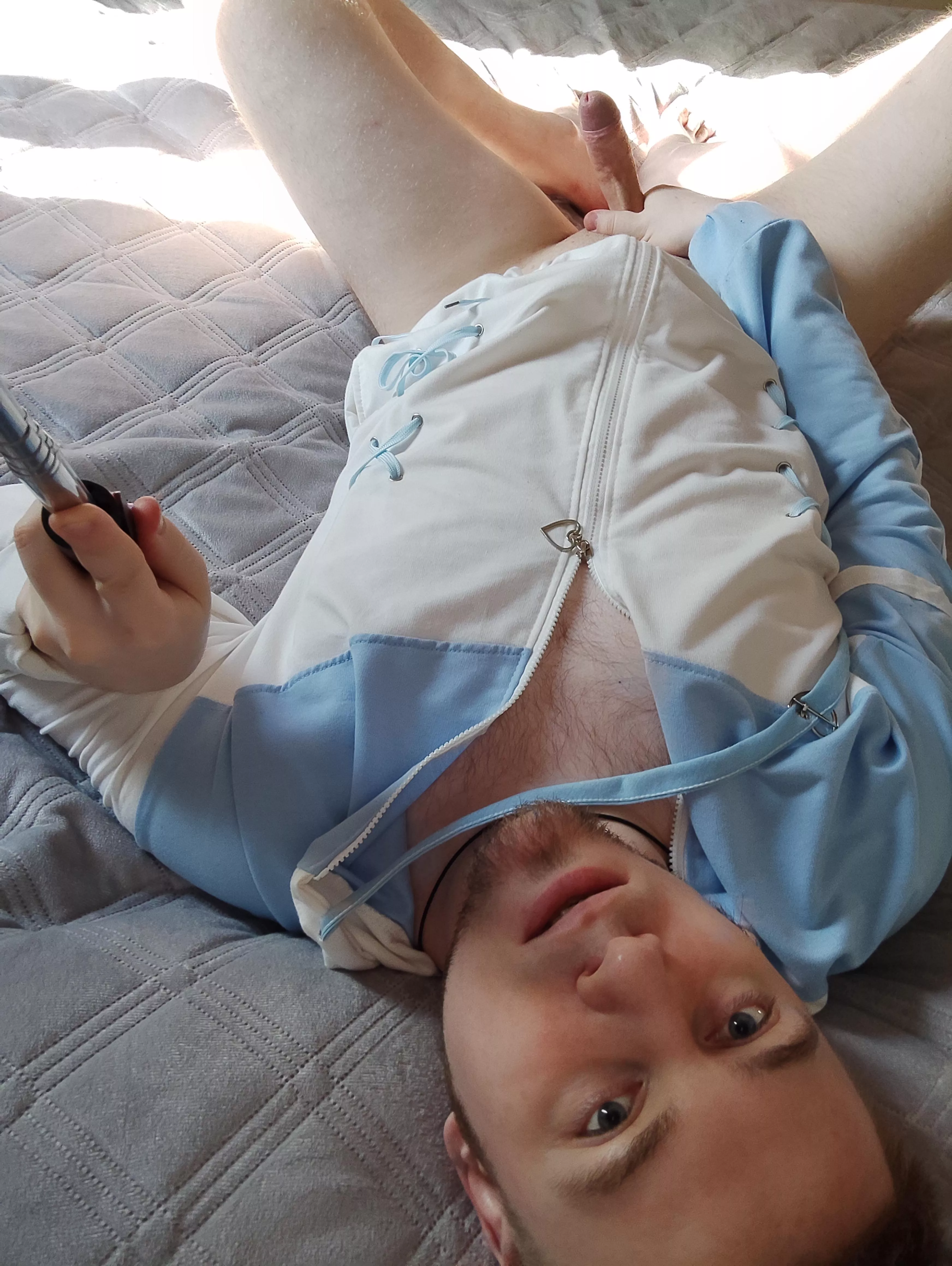 Be honest, what will you do if you found me in your room naked?  posted by KraasCos