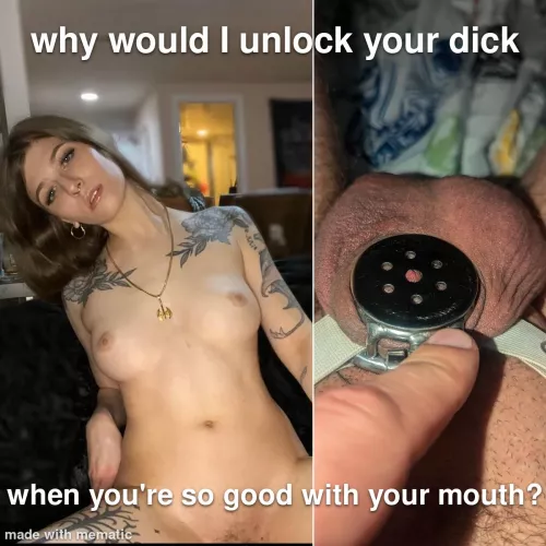 Flat boys deserve to be locked by ILikeChastity