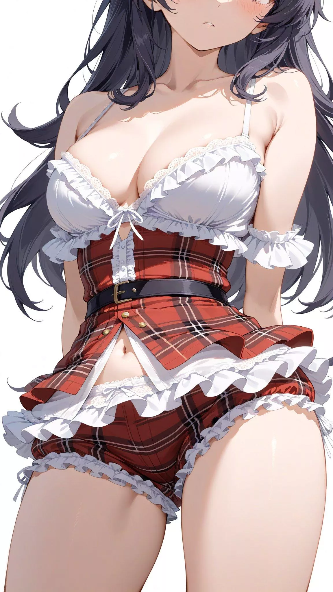 Frilly Plaid Outfit  posted by CheetahSperm18