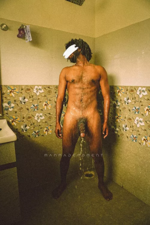 I'm taking shower 🚿 and you entered without knocking.... (22) by manmademoment