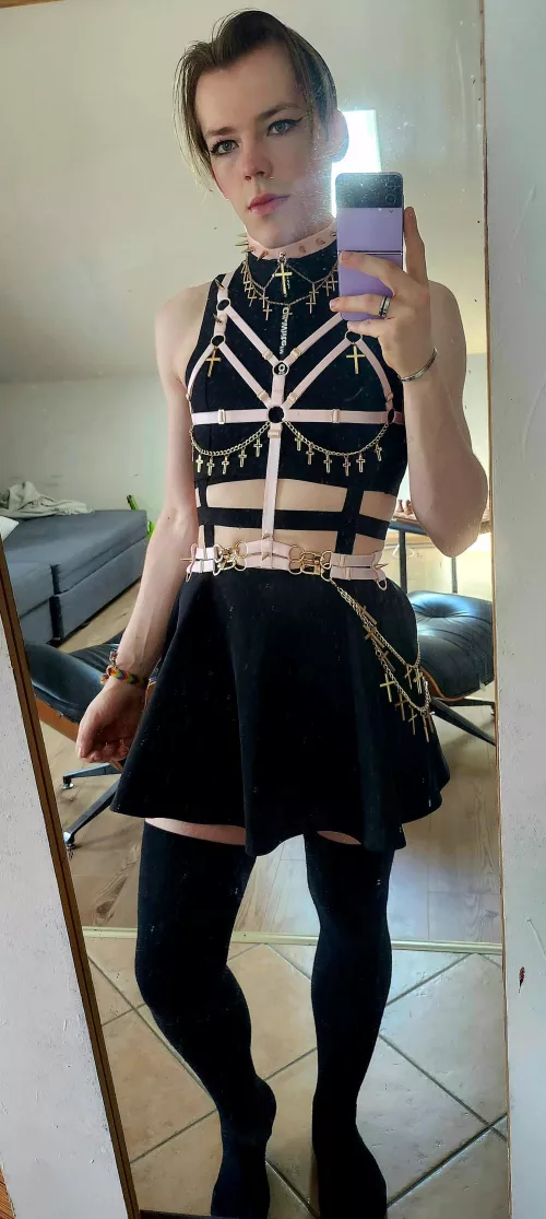 Is my outfit to much? by Bavarian_Femboy