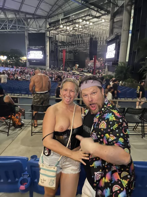 My husband loves asking strangers to take our picture  by Wickedoliviaswing