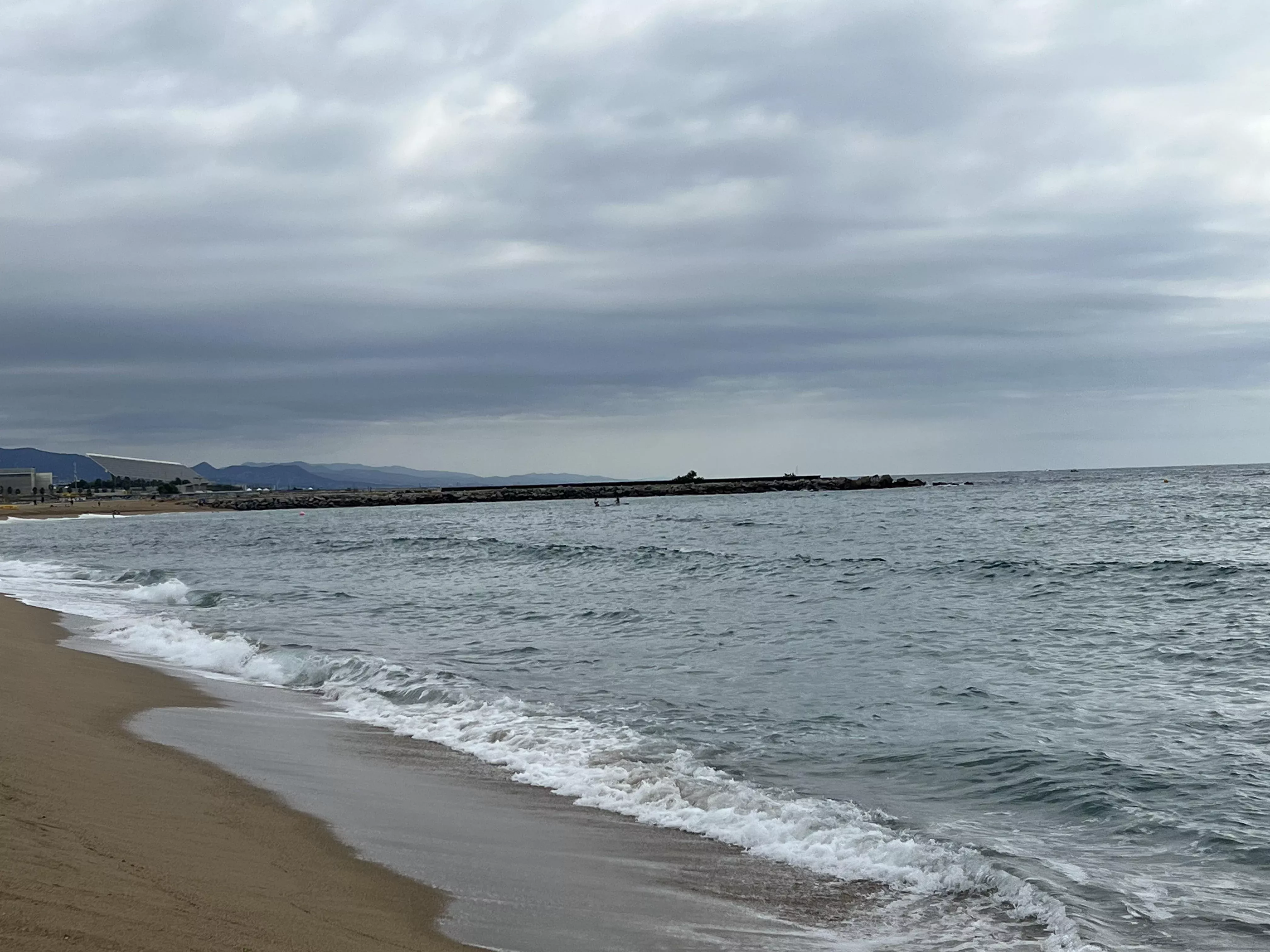 Playa de la Mar Bella, Barcelona, Spain, a very nice clothing optional beach posted by TheProfessorO